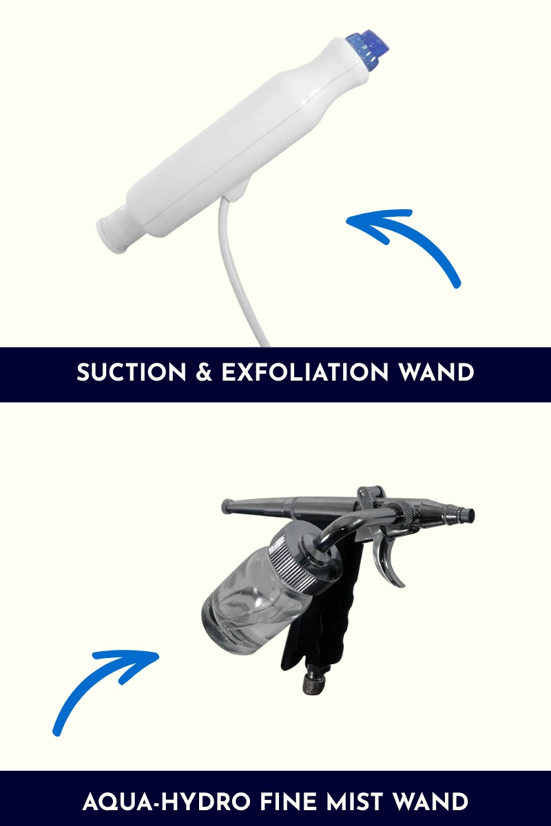 Aqua Hydro Facial Tools Aqua Hydro Treatment Tools